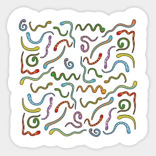 Snake Pattern Sticker